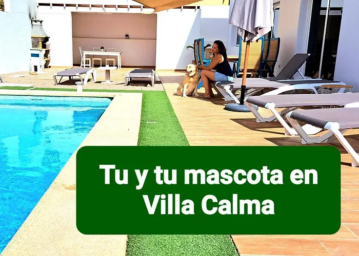 Calma Climatized Pool Private Jacuzzi In Tarajalejo *
